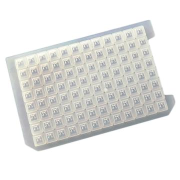 泰坦 硅胶片 适用96孔深孔板，“+”开口，1.2/2.2mL 方形孔，1箱（10片/袋，5袋/箱），F-DP-96S-W-+-ZX 售卖规格：1箱