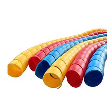 优瑞恒 PVC螺旋保护套（黄），Φ70mm，米