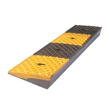 嘉辽 马路牙子斜坡垫减速带，橡胶路沿坡，98×14.7×4.7cm，JT1250