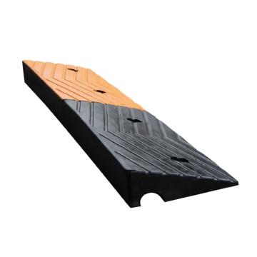 嘉辽 马路牙子斜坡垫减速带，橡胶路沿坡，97.5×20×6.8cm，JT1251