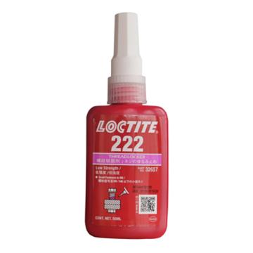 乐泰 螺纹 锁固剂，Loctite 222 低强度型，50ml