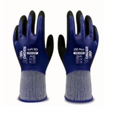 多给力 丁晴橡胶涂层手套，WG-518W 售卖规格：1付
