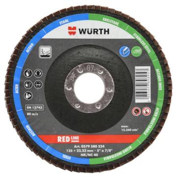 伍尔特/WURTH 百叶轮，579580506 100×16mm，60# 售卖规格：10个/包