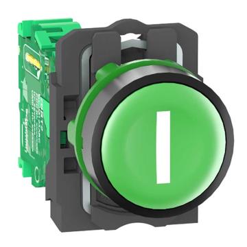 施耐德电气 塑料按钮头（无线免电池按钮），ZB5RTA331 白色“I” 售卖规格：1个