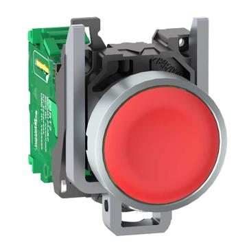 施耐德电气 金属按钮头，ZB4RTA4 红色无线免电池按钮 售卖规格：1个