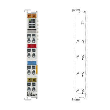 倍福/BECKHOFF 系统端子模块，EL9100 售卖规格：1个