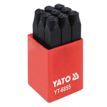易尔拓/YATO 数字冲模，YT-6855 9件套 售卖规格：1套