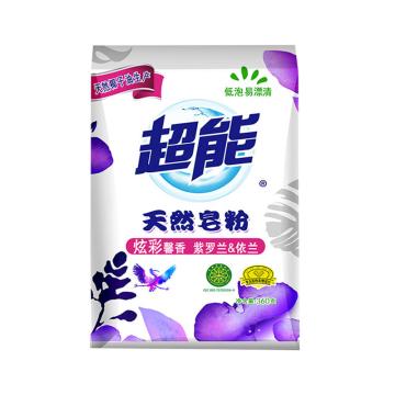 超能紫羅蘭天然皂粉，（煥彩）360g 18包/箱 單位：包