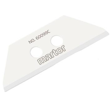 martor 陶瓷刀片（2片/盒），可用于625001/120001，60099C 55.5*19*0.65mm 售卖规格：1盒