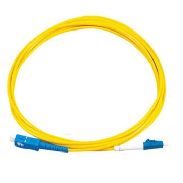 酷比客 单模单芯光纤跳线，LCCPSFLCSCYW-2.5M LC-SC 黄色 2.5M 售卖规格：1条