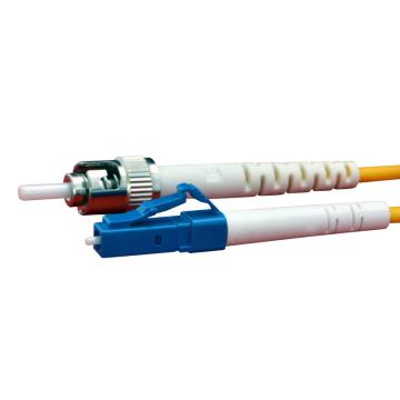 酷比客 单模单芯光纤跳线，LCFSLCSTYW-40M LC-ST 黄色 40M 售卖规格：1条