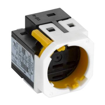 施耐德电气 快速连接器(带灯按钮用，2NO/NC)，ZB6YF02 售卖规格：1个