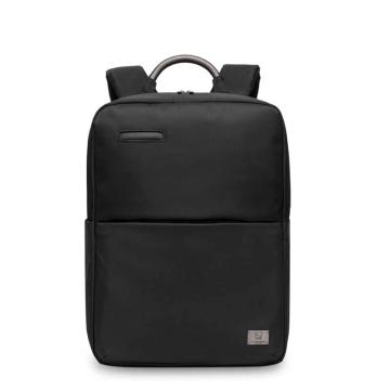 爱华仕（OIWAS）双肩包 男士商务电脑背包15寸笔记本包大容量学生书包旅行包4696黑色