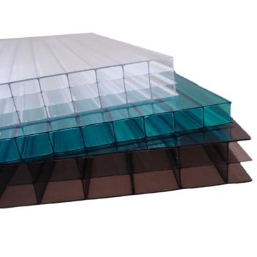 哈德威 PC阳光板，宽度2100mm 厚度6mm，长定制，透明 售卖规格：1平方米