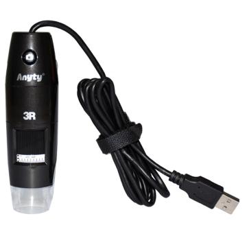 艾尼提 便携式USB显微镜，3R-MSUSB401 200倍放大，连接PC端使用 售卖规格：1盒