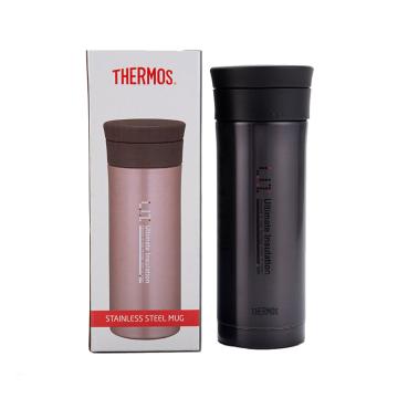 膳魔师/THERMOS 保温杯，JMK-500黑色 不锈钢带茶隔水杯子商务办公男女士水杯子 售卖规格：1个