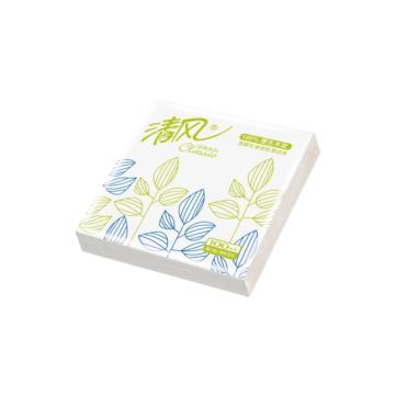 清风/Breeze 单层50张餐巾纸，B702A 230×230mm 50张/包 售卖规格：96包/箱