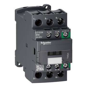 施耐德电气 TeSys D系列三极交直流控制接触器，LC1D38BNE 售卖规格：1个
