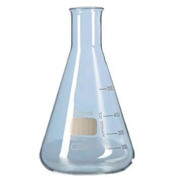 申迪 普口三角烧瓶，100ml，透明，高硼硅玻璃，12只/盒，三角烧瓶100ml 售卖规格：12个/盒