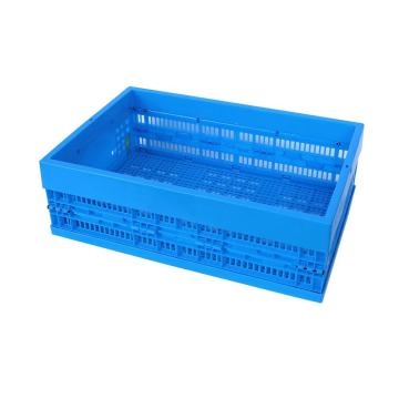 Raxwell 无盖折叠筐，尺寸(mm)，外：600×400×190，内：560×360×180，蓝色