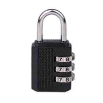 罕码 锌合金密码锁（三位密码）宽度26mm，HMLK3002