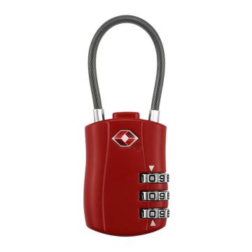 罕码 TSA海关密码锁，HMLK3018 宽度30mm 红色 售卖规格：1个