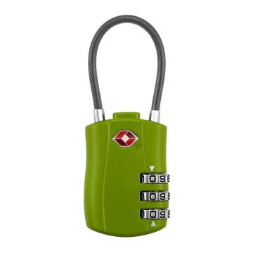 罕码 TSA海关密码锁 宽度30mm 绿色，HMLK3020