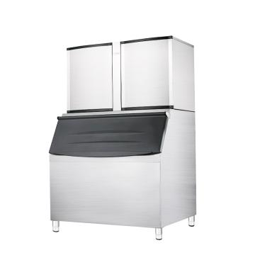 雪人 直立分体式制冰机（方形冰），SD-2200 最大日产1000kg，储冰量460kg 售卖规格：1台