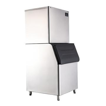 雪人 直立分体式制冰机（方形冰），SD-1050 最大日产500kg，储冰量280kg 售卖规格：1台