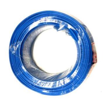 沪安 单芯硬电线，BV--1.5mm²--蓝，100米起订