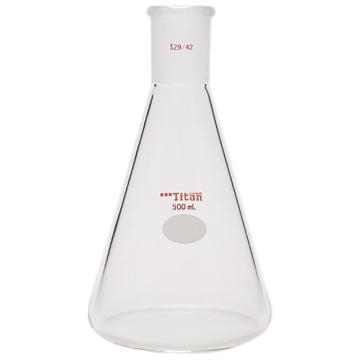 泰坦 三角瓶，厚壁高强度，磨口：29/42，500ml 特优级，TF669500 售卖规格：1个