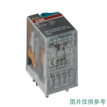 ABB CR-M系列插拔式中间继电器，CR-M024DC2L 售卖规格：1个