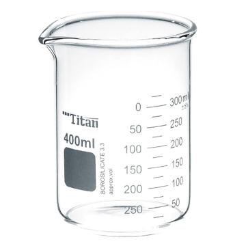 泰坦 厚壁烧杯 特优级 400ml，1盒（12个/盒）TYBL-0007 售卖规格：1盒