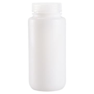 泰坦 塑料广口瓶，HDPE，500ml，本白，无酶，免洗，防漏无内盖，未灭菌，1箱（5个/包，10包/箱），TYSL-HD500N-ZX 售卖规格：1箱