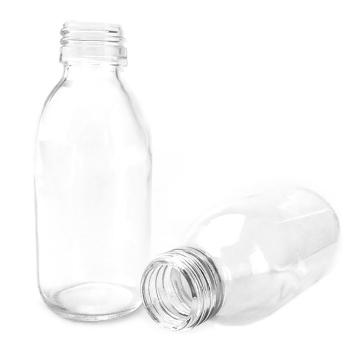 泰坦 高档玻璃试剂瓶，透明，GL28螺口，125ml，口内径×直径×高度20×46×115mm，1组（40只/组），TYBL-GDP-B013 售卖规格：1组