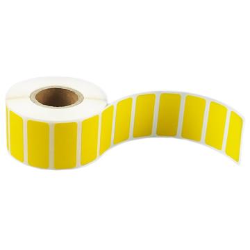 泰坦 黄色标签，25×4cm，高档型，防水防化防撕（适合油性笔墨），可打印/书写，800小张/卷，TYBQ-0018 售卖规格：1卷