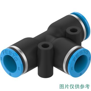 费斯托 8mm气管外径转2*8mm气管（T型），NPQE-T-Q8-E-P10 售卖规格：1个