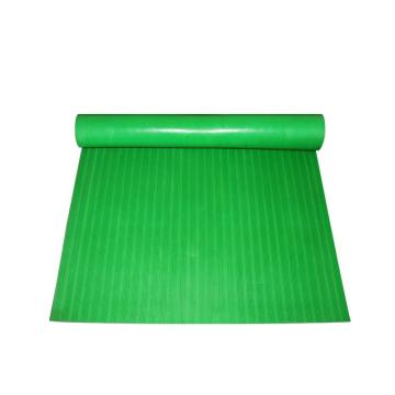 Raxwell 耐高压防滑绝缘垫，RJMI0061 绿色 3mm厚，1m宽，1米/卷，5KV 售卖规格：1卷