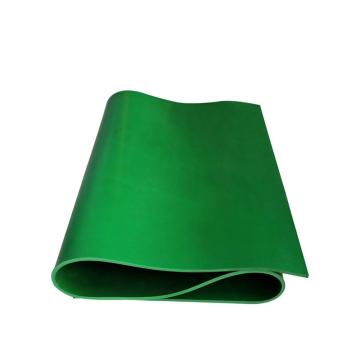 Raxwell 耐高压光面平面绝缘垫，RJMI0009 绿色 3mm厚，1m宽，10米/卷，5KV 售卖规格：1卷