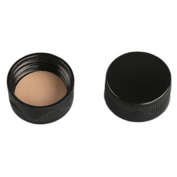 泰坦 通用瓶盖，黑色，混合树脂盖+PE/PTFE褐色垫片，GL22螺口，D×H:25×11.5mm，1包（40个），TYBL-PG-EC004 售卖规格：1包