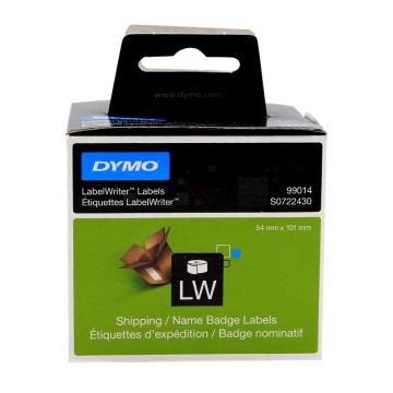 DYMO LW标签，101mm×54mm 货运/名片用打印标签 售卖规格：1卷