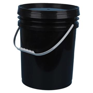 博群 广口桶20L，黑色、材质PP，BQK20-黑 售卖规格：1个