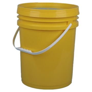 博群 广口桶20L，黄色、材质PP，BQK20-黄 售卖规格：1个