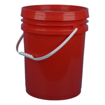 博群 广口桶20L，红色、材质PP，BQK20-红 售卖规格：1个