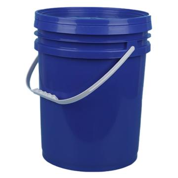 博群 广口桶20L，蓝色、材质PP，BQK20-蓝 售卖规格：1个