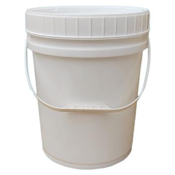 博群 广口桶20L，白色、材质PP、螺旋盖，BQK20螺旋盖 售卖规格：1个