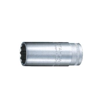 巴可/BACO 3/8"公制铬钒钢十二方加长套筒，HNE02020008.083 8mm 售卖规格：1个