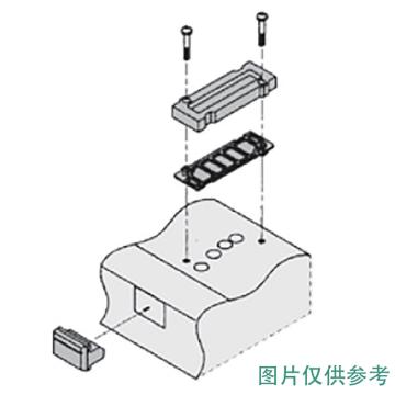 SMC 盖板组件，SY5000-26-21A 售卖规格：1个