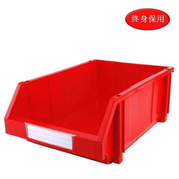 Raxwell 组立背挂零件盒 物料盒，外尺寸规格D*W*H(mm)：450×300×177，全新料，红色，单位：个