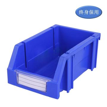 Raxwell 组立背挂零件盒 物料盒，外尺寸规格D*W*H(mm)：160×100×74，全新料，蓝色，单位：个
